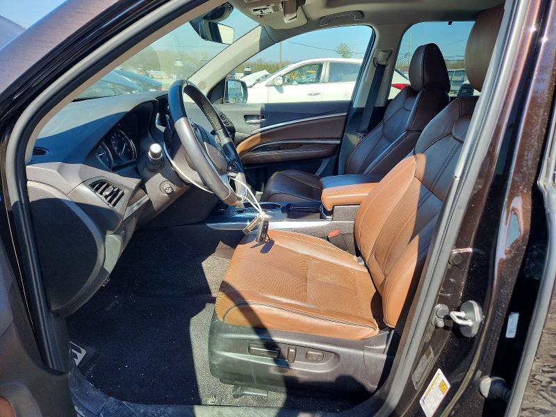 2018 Acura Mdx VIN 5J8YD7H77JL000998 COPART salvage auction — FRONT END, Salvage Title, sold $8,700 on 2026-08-24 (photo 7)