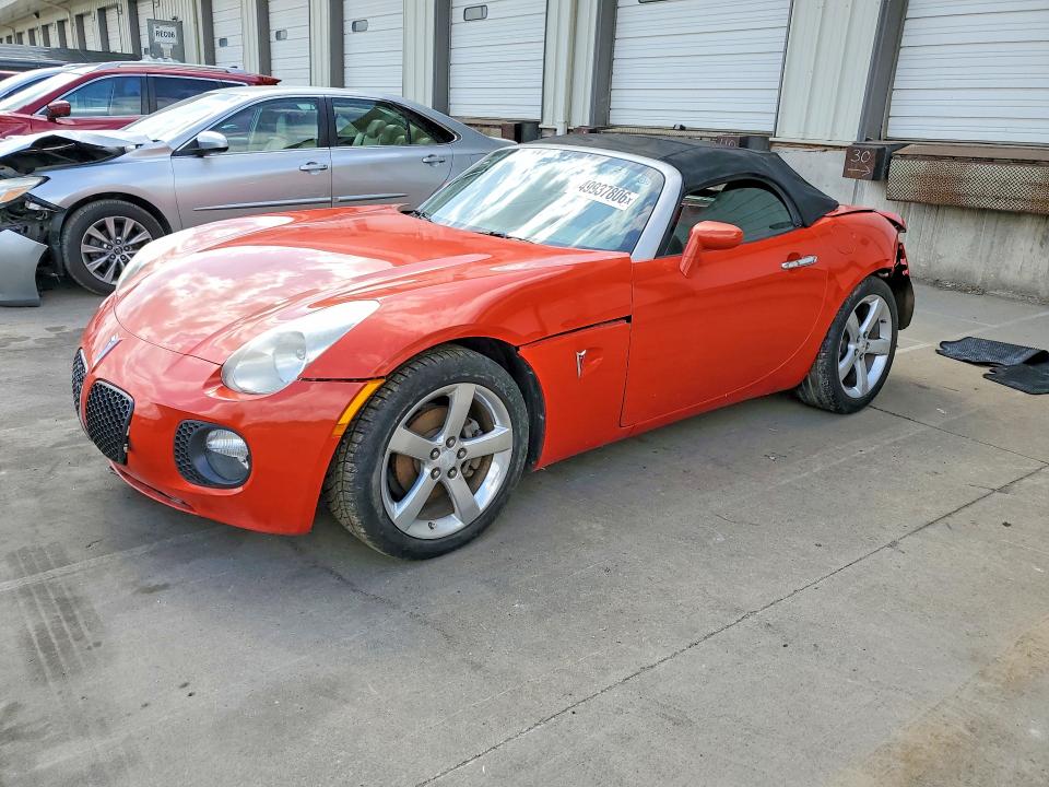 2008 Pontiac Solstice VIN 1G2MG35X28Y124812 COPART salvage auction — REAR END, IN - CERT OF TITLE-SALVAGE TITLE (P), sold $2,750 on 2026-07-09 (photo 1)