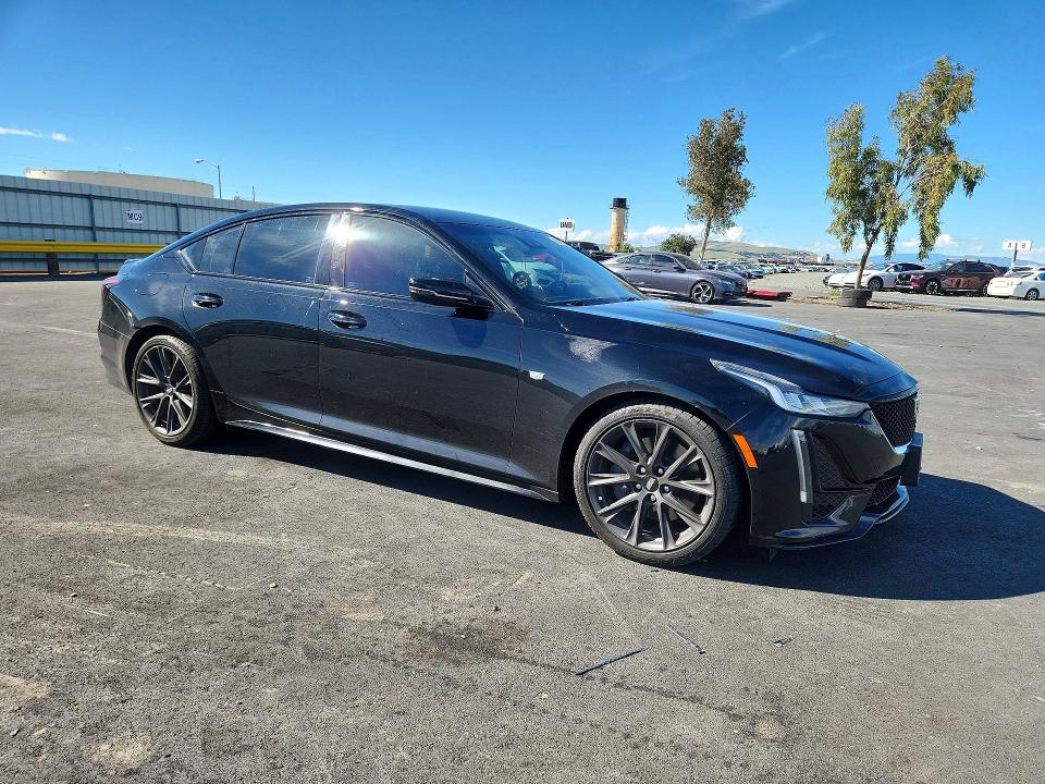 2020 Cadillac Ct5 VIN 1G6DP5RK1L0126504 COPART salvage auction — VANDALISM, Ca - Salvage Certificate, sold $80 on 2026-07-29 (photo 4)