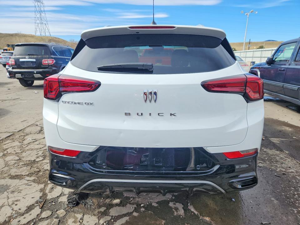 2025 Buick Encore VIN KL4AMDSL7SB022666 COPART salvage auction — HAIL, NM - CERTIFICATE OF TITLE, sold $10,800 on 2026-07-27 (photo 6)