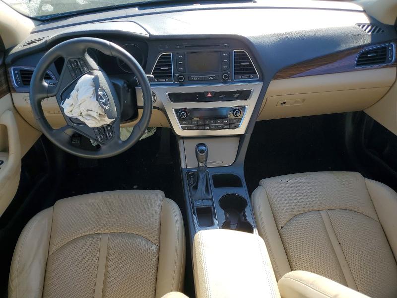 2016 Hyundai Sonata VIN KMHE34L12GA018069 COPART salvage auction — FRONT END, Nc - Salvage Certificate Of Title, sold $500 on 2026-07-08 (photo 8)