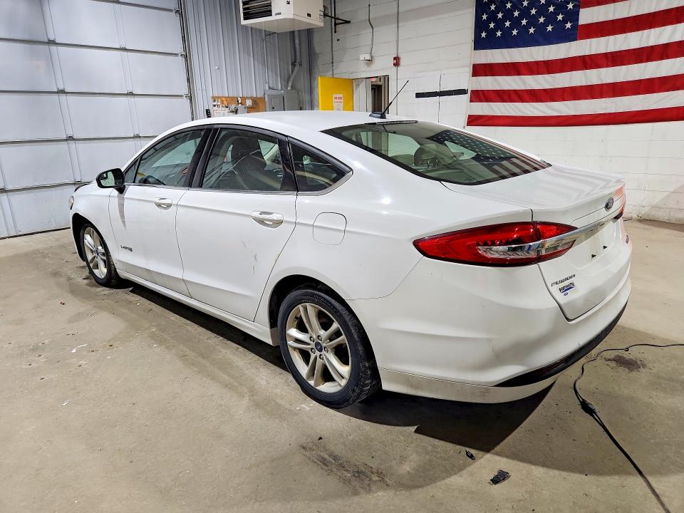 2018 Ford Fusion VIN 3FA6P0UUXJR192876 COPART salvage auction — FRONT END, ID - SALVAGE CERTIFICATE OF TITLE, sold $625 on 2026-07-02 (photo 2)