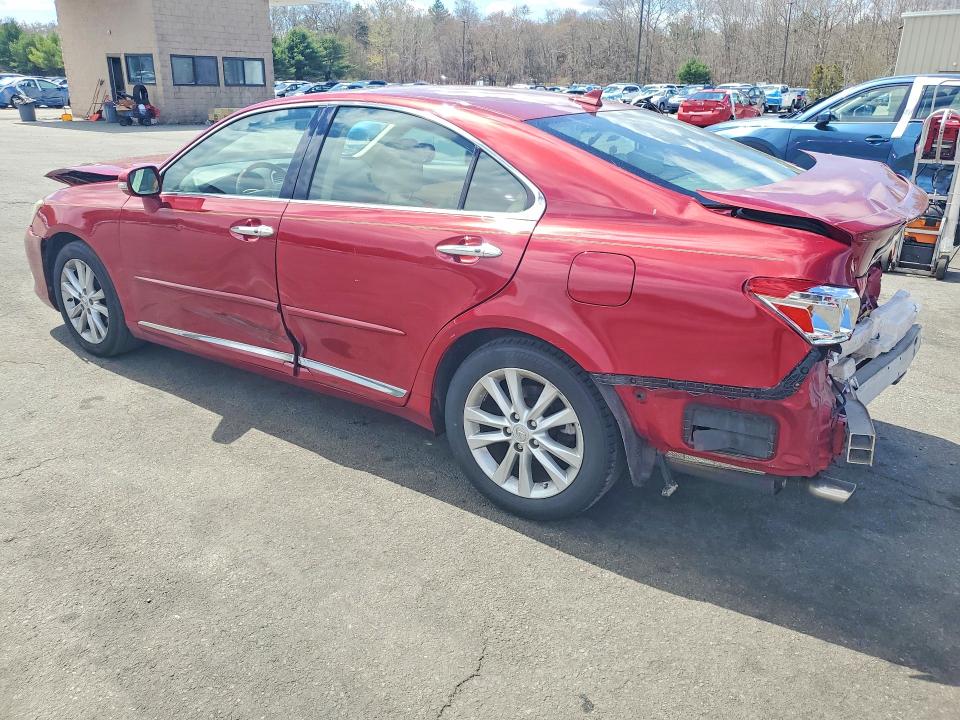 2011 Lexus Es 350 VIN JTHBK1EG3B2450293 COPART salvage auction — REAR END, ID - SALVAGE CERTIFICATE OF TITLE, sold $1,050 on 2026-07-28 (photo 2)