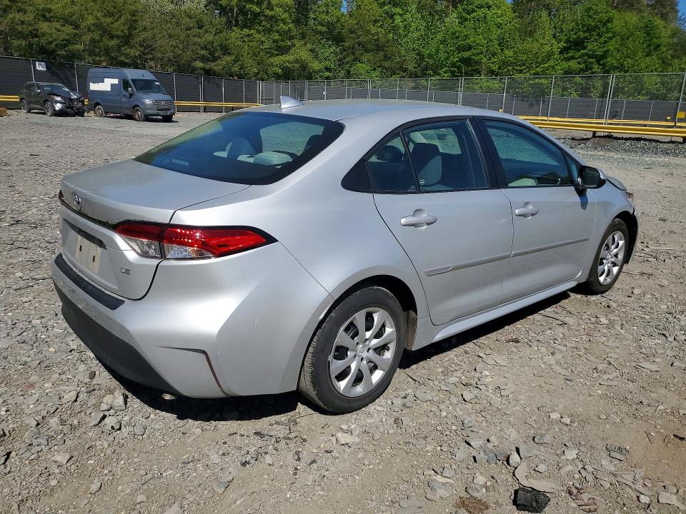 2024 Toyota Corolla VIN 5YFB4MDE7RP133352 COPART salvage auction — FRONT END, MD - CERT OF SALVAGE > 75% DAMAGE, sold $225 on 2026-07-24 (photo 3)