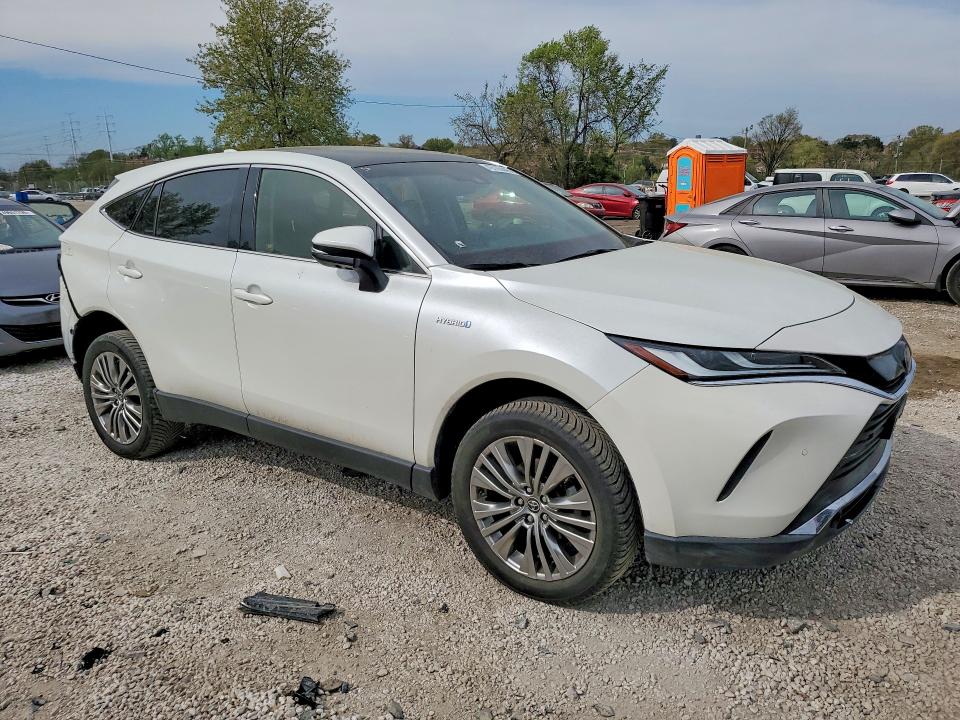 2021 Toyota Venza VIN JTEAAAAH2MJ074740 COPART salvage auction — REAR END, Md - Cert Of Salvage > 75% Damage, sold $125 on 2026-07-02 (photo 4)