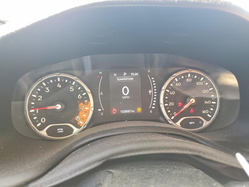2018 Jeep Renegade VIN ZACCJABBXJPG81441 COPART salvage auction — SIDE, GA - CERT OF TITLE-SALVAGE, sold $1,800 on 2026-07-10 (photo 9)