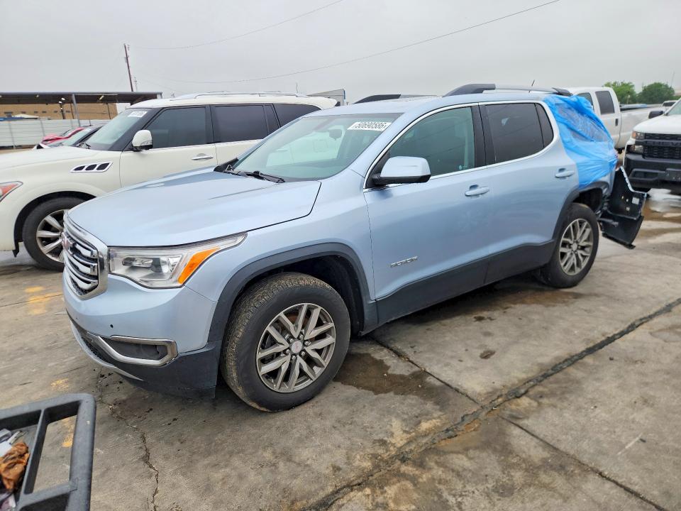 2017 Gmc Acadia VIN 1GKKNLLS2HZ298068 COPART salvage auction — REAR END, Tx - Salvage Vehicle Title, sold $3,750 on 2026-07-09 (photo 1)