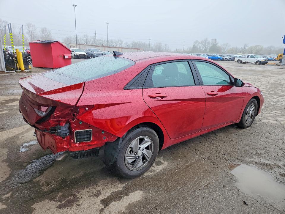 2025 Hyundai Elantra VIN KMHLL4DG0SU922889 COPART salvage auction — REAR END, In - Cert Of Title-Salvage Title, sold $7,400 on 2026-07-20 (photo 3)