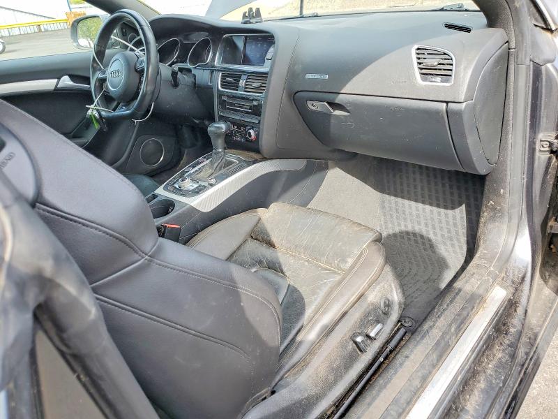 2017 Audi A5 VIN WAUD2AFR2HA000818 COPART salvage auction — FRONT END, OR - SALVAGE TITLE CERTIFICATE, sold $4,450 on 2026-07-06 (photo 8)