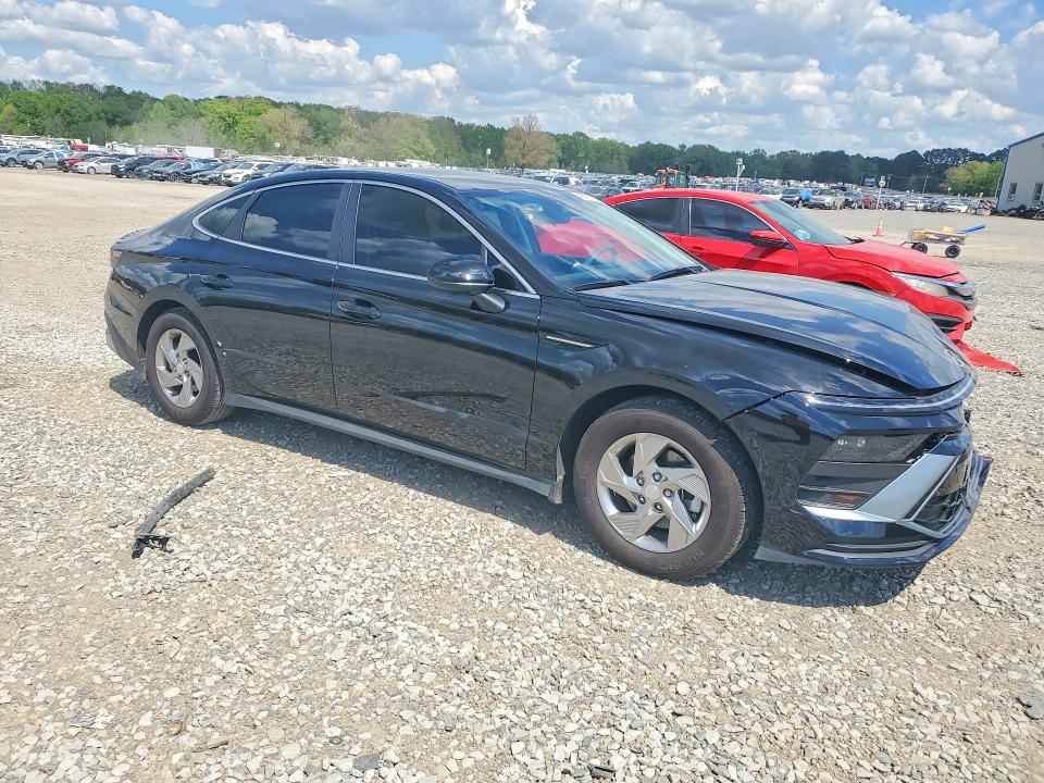 2025 Hyundai Sonata VIN KMHL24JA4SA504789 COPART salvage auction — FRONT END, Id - Salvage Certificate Of Title, sold $5,200 on 2026-07-08 (photo 4)