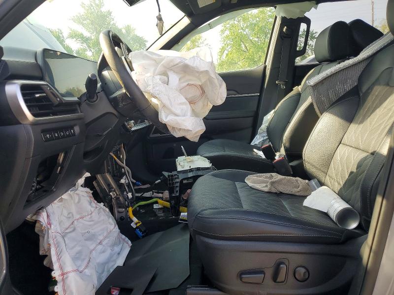 2025 Kia Telluride VIN 5XYP3DGCXSG599323 COPART salvage auction — FRONT END, Oh - Certificate Of Title, sold $8,200 on 2026-07-09 (photo 7)