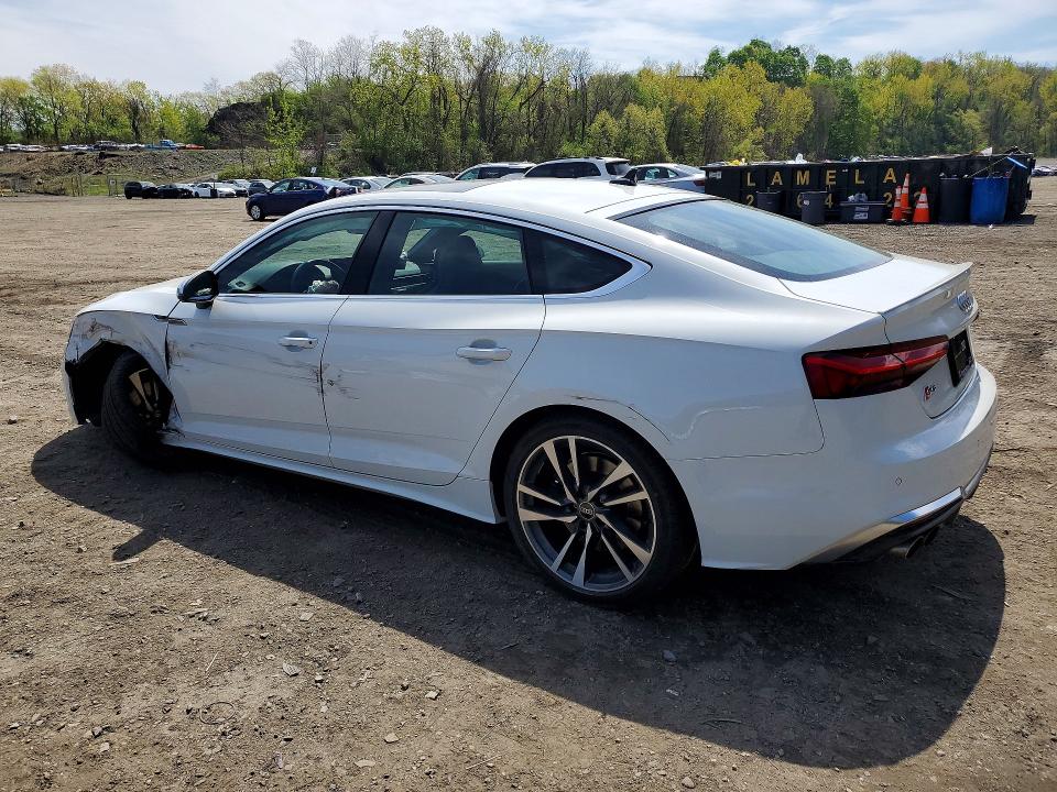 2025 Audi Rs5 VIN WAUC4CF51SA011444 COPART salvage auction — FRONT END, NY, sold $17,000 on 2026-07-14 (photo 2)