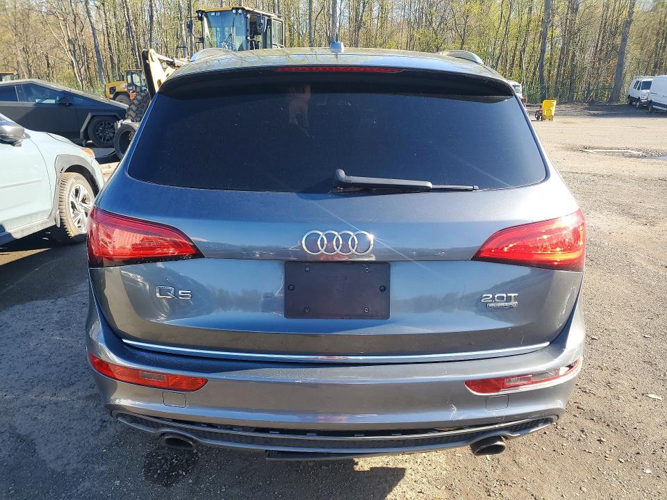 2017 Audi Q5 VIN WA1M2AFP0HA075089 COPART salvage auction — FRONT END, Ny - Certificate Of Title, sold $5,900 on 2026-07-02 (photo 6)