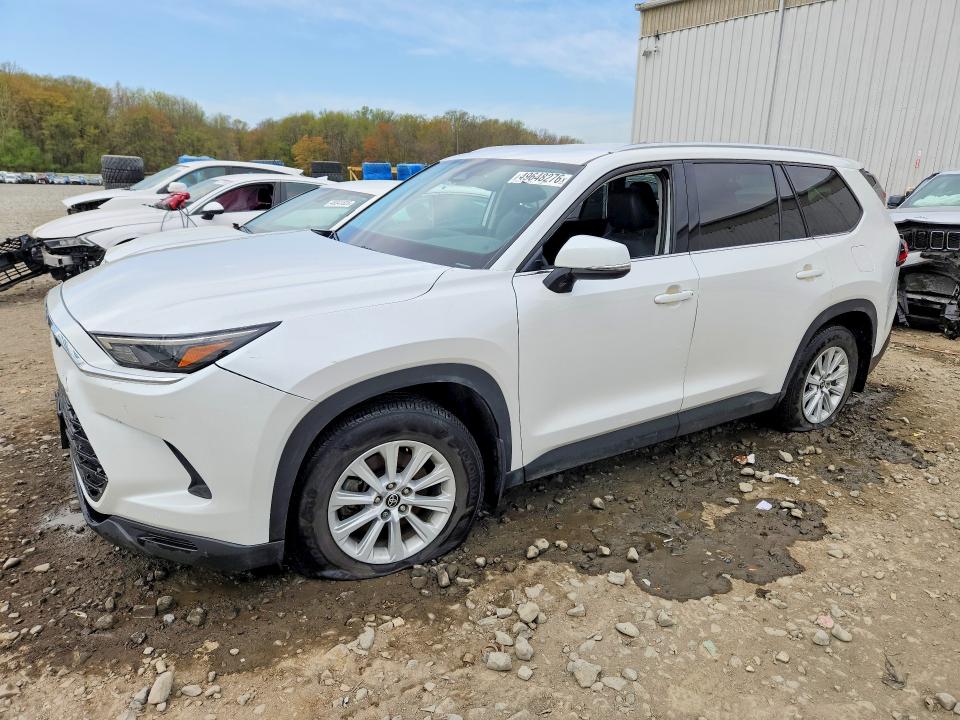 2024 Toyota Highlander VIN 5TDAAAB52RS052773 COPART salvage auction — REAR END, MD - CERT OF SALVAGE-RECOVERED STOL, sold $20,300 on 2026-07-06 (photo 1)