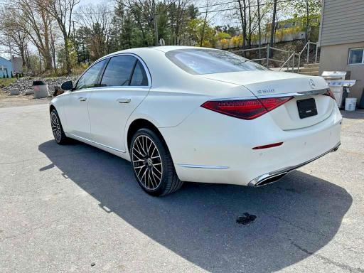 2022 Mercedes-benz S-klasse VIN W1K6G7GB3NA112840 COPART salvage auction — MINOR DENT/SCRATCHES, Va - Certificate Of Title, sold $54,500 on 2026-07-29 (photo 2)