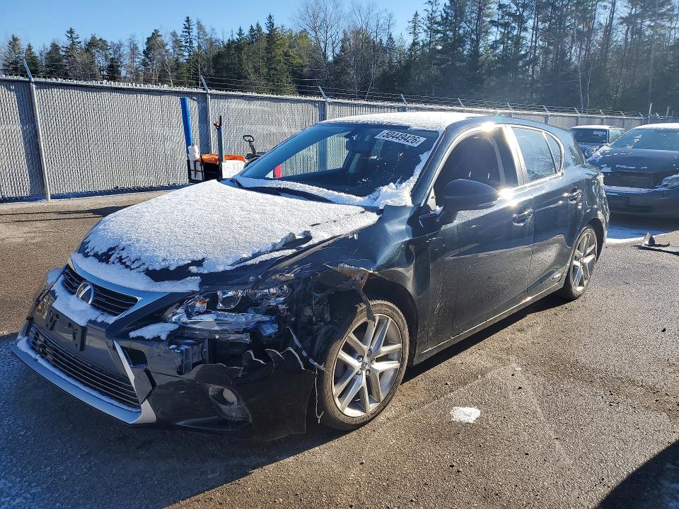 2017 Lexus Ct VIN JTHKD5BHXH2281381 COPART salvage auction — FRONT END, Salvage Title, sold $5,100 on 2026-07-14 (photo 1)