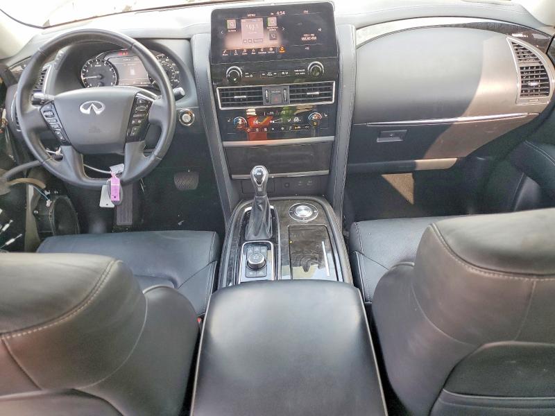2022 Infiniti Qx80 VIN JN8AZ2AF7N9742198 COPART salvage auction — FRONT END, Sc - Cert Of Title-Salvage, sold $10,100 on 2026-07-10 (photo 8)