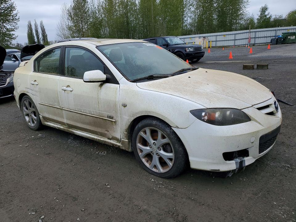 2007 Mazda 3 VIN JM1BK323X71668291 COPART salvage auction — FRONT END, Wa - Vehicle Cert Of Ownership-Titl, sold $250 on 2026-07-06 (photo 4)