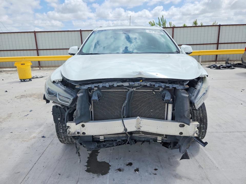 2018 Infiniti Qx60 VIN 5N1DL0MNXJC520944 COPART salvage auction — FRONT END, Tx - Salvage Vehicle Title, sold $2,300 on 2026-07-10 (photo 5)