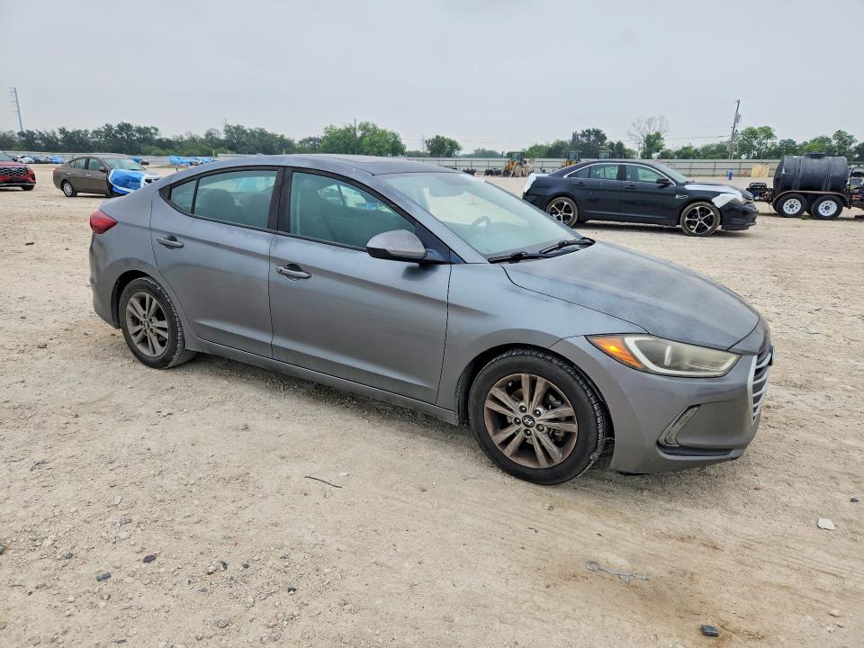 2018 Hyundai Elantra VIN KMHD84LF8JU473796 COPART salvage auction — SIDE, Tx - Salvage Vehicle Title, sold $1,750 on 2026-07-09 (photo 4)