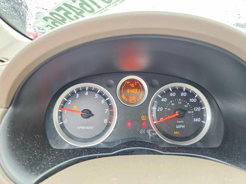 2012 Nissan Sentra VIN 3N1AB6AP9CL667141 COPART salvage auction — FRONT END, Ma - Cert Of Title-Reconstrctd Coll, sold $750 on 2026-07-06 (photo 9)