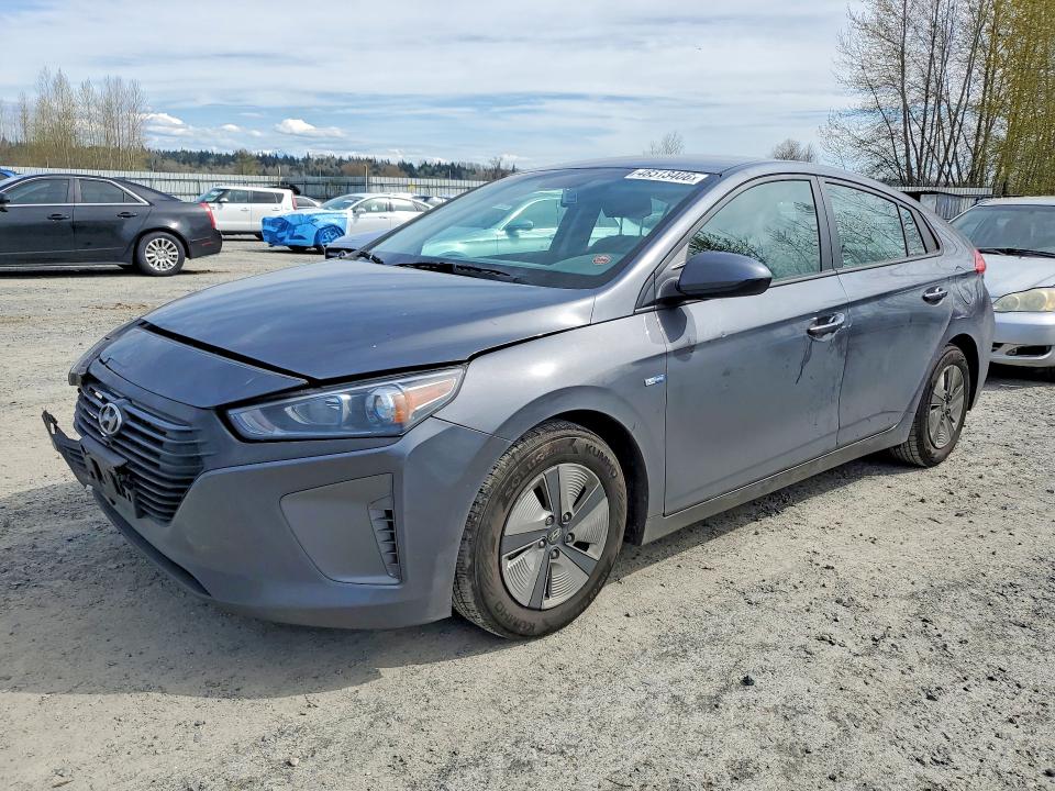 2018 Hyundai Ioniq VIN KMHC65LC3JU071939 COPART salvage auction — FRONT END, Wa - Bill Of Sale, sold $3,150 on 2026-07-06 (photo 1)