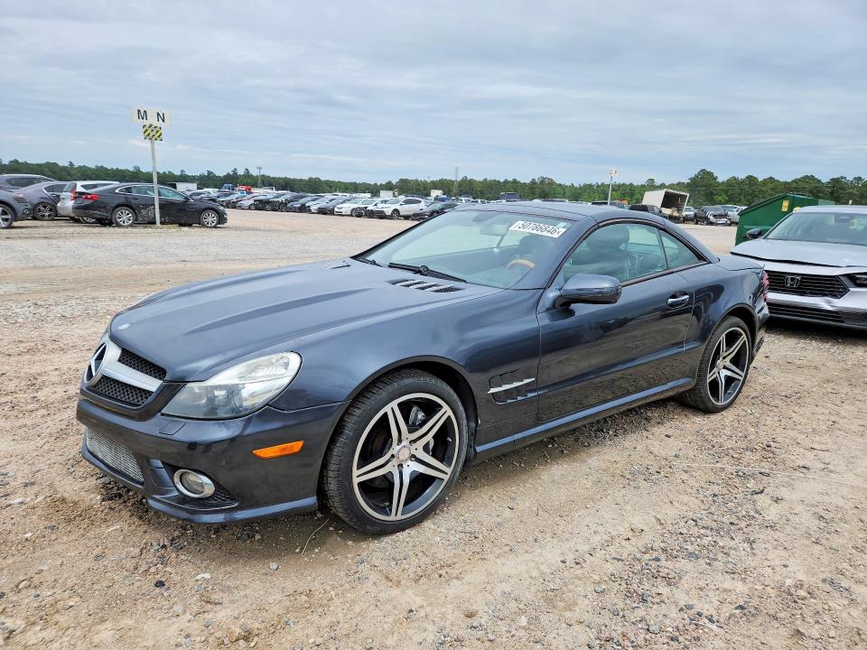 2011 Mercedes-benz Sl-class VIN WDBSK7BA8BF164435 COPART salvage auction — WATER/FLOOD, Tx - Salvage Title-Flood Damage, sold $12,500 on 2026-07-28 (photo 1)