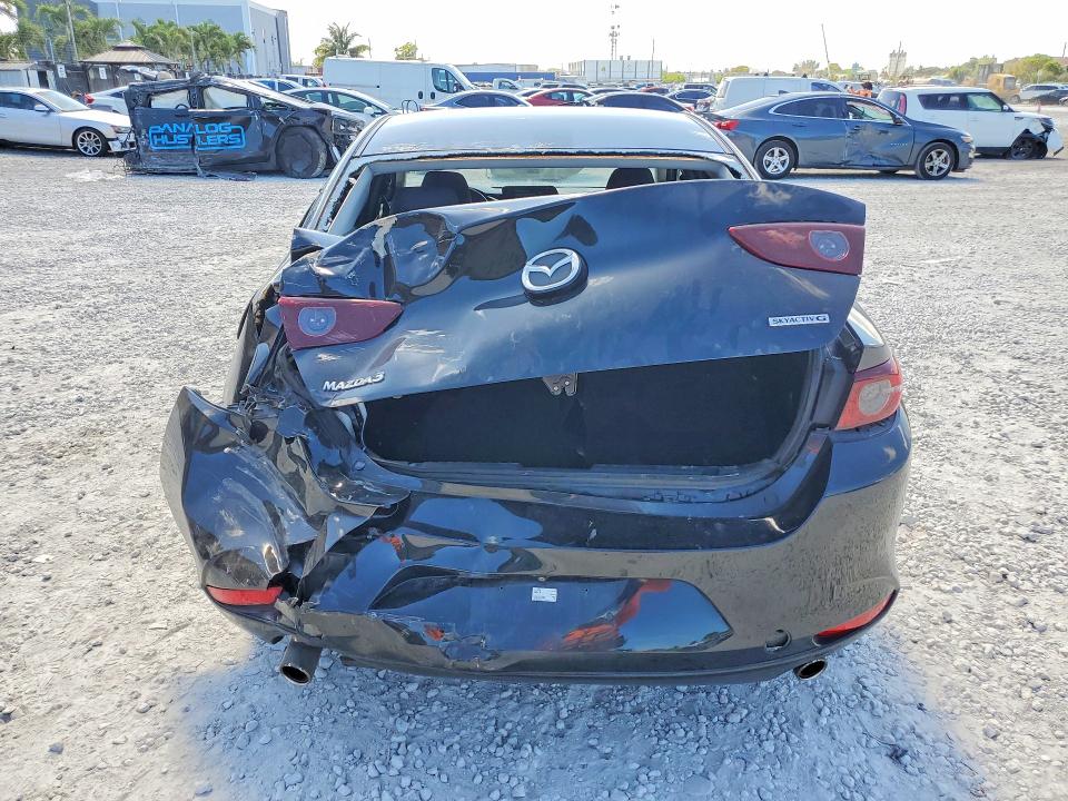 2019 Mazda 3 VIN JM1BPABL1K1108142 COPART salvage auction — REAR END, Fl - Cert Of Title Slvg Rebuildable, sold $2,150 on 2026-07-21 (photo 6)