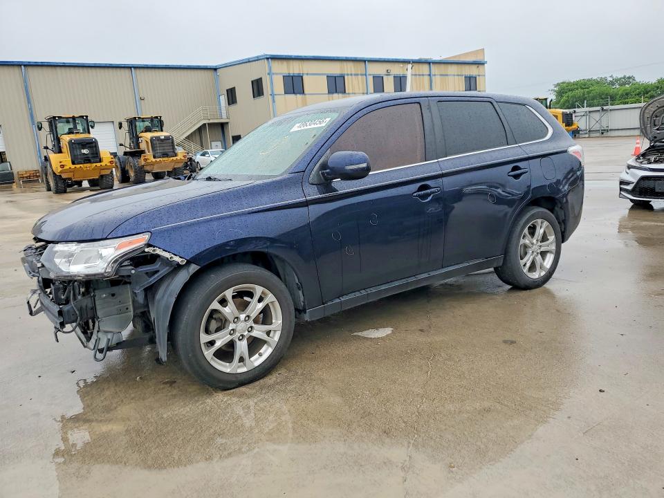 2014 Mitsubishi Outlander VIN JA4JZ4AX9EZ001867 COPART salvage auction — FRONT END, Salvage Title, sold $250 on 2026-07-23 (photo 1)