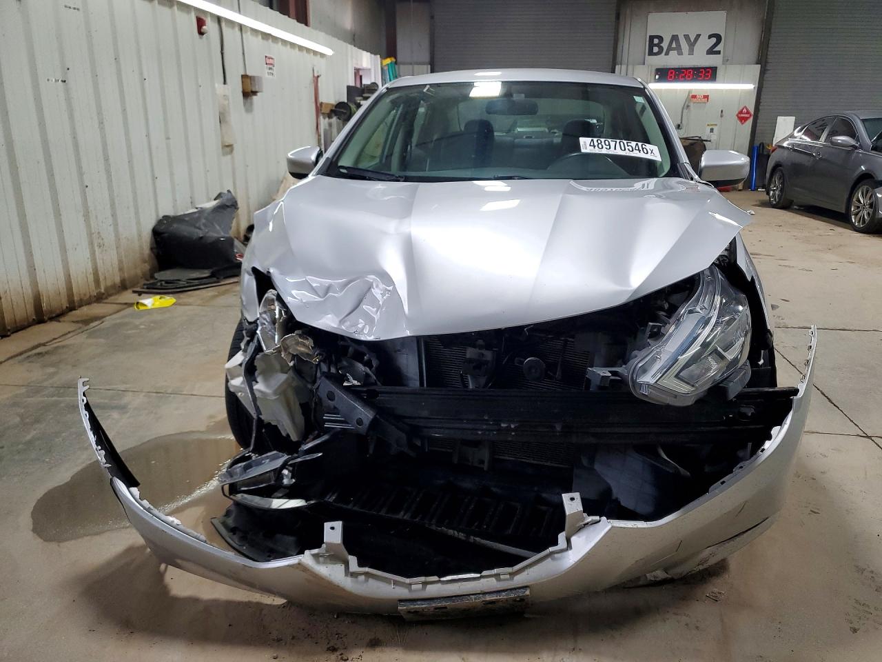 2016 Nissan Sentra VIN 3N1AB7APXGY302174 COPART salvage auction — Front End, IL - SALVAGE CERTIFICATE, sold $500 on 2026-07-02 (photo 5)