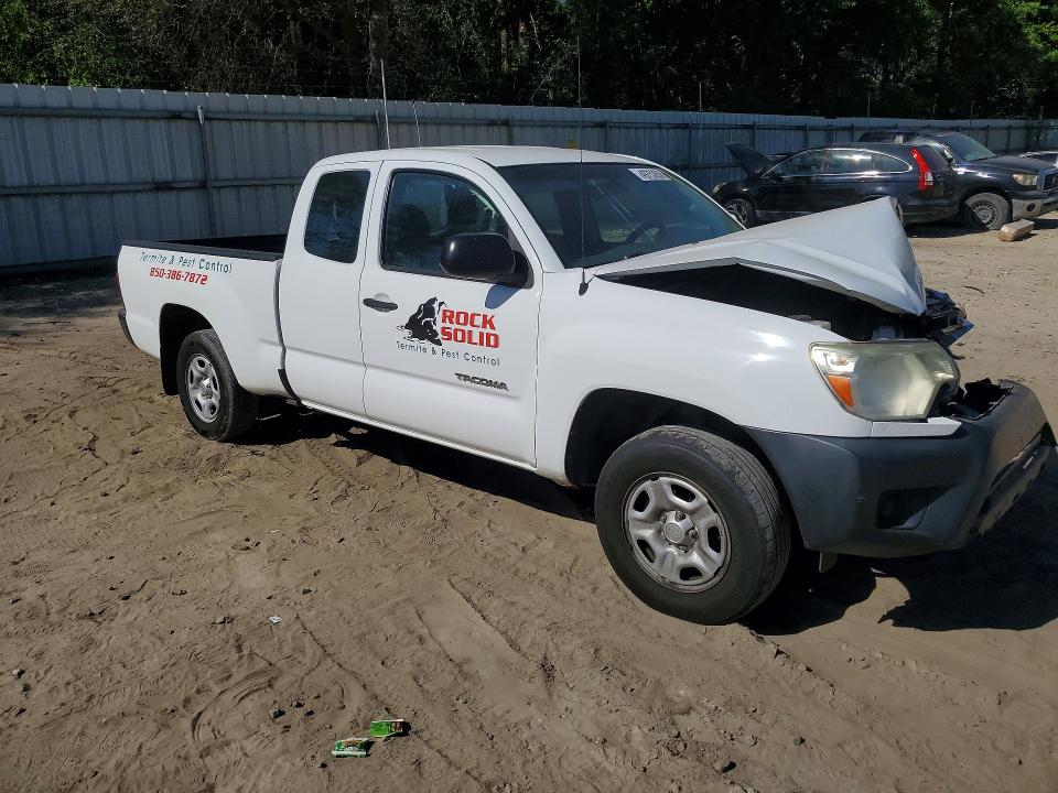 2015 Toyota Tacoma VIN 5TFTX4CN8FX048353 COPART salvage auction — FRONT END, Fl - Cert Of Title Slvg Rebuildable, sold $5,100 on 2026-07-10 (photo 4)