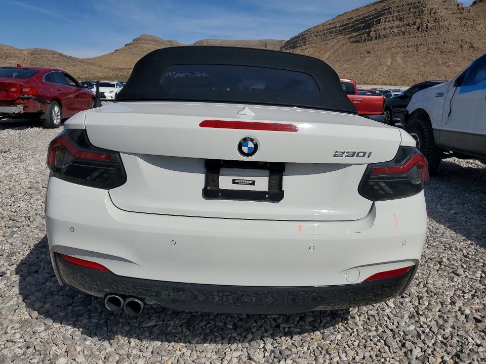 2017 BMW 2er VIN WBA2K9C34H7A26357 COPART salvage auction — FRONT END, Nv - Salvage Title, sold $3,300 on 2026-07-08 (photo 6)