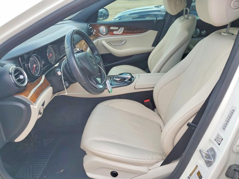 2018 Mercedes-benz E-klasse VIN WDDZF4JB1JA389133 COPART salvage auction — FRONT END, Tx - Salvage Vehicle Title, sold $8,200 on 2026-07-23 (photo 7)