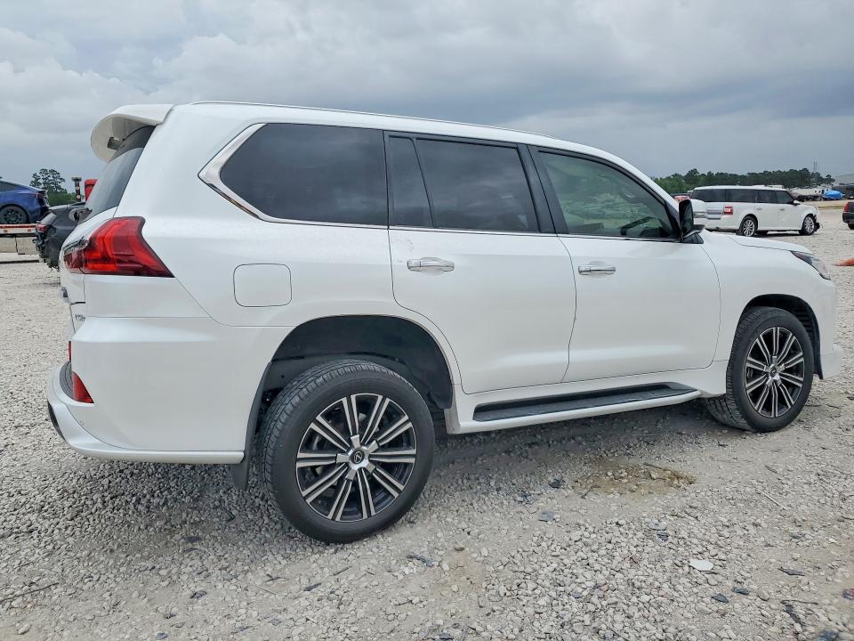 2020 Lexus Lx VIN JTJDY7AX6L4326376 COPART salvage auction — FRONT END, Tx - Certificate Of Title, sold $40,500 on 2026-07-07 (photo 3)