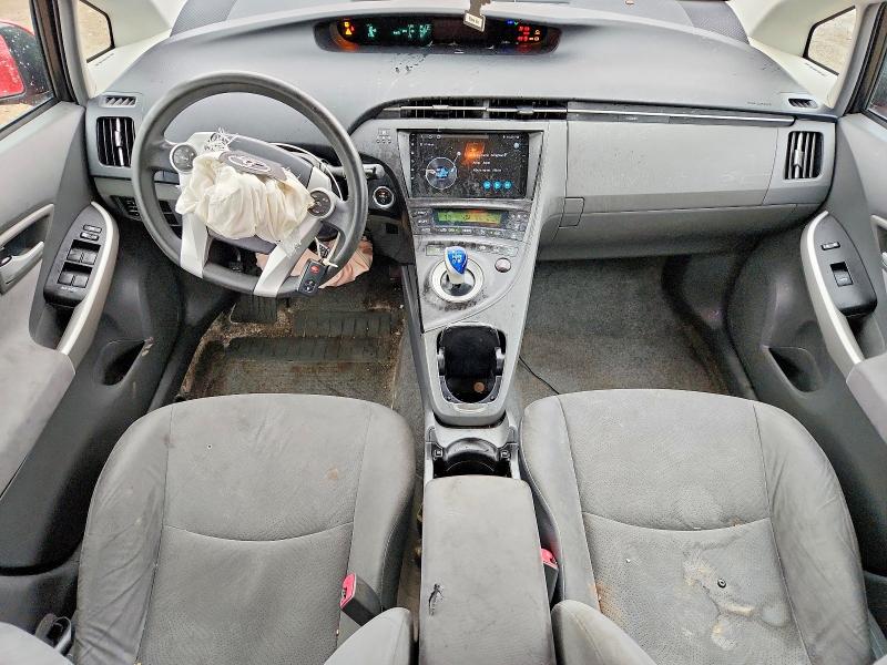 2010 Toyota Prius VIN JTDKN3DU1A0055292 COPART salvage auction — FRONT END, Il - Salvage Certificate, sold $350 on 2026-07-21 (photo 8)