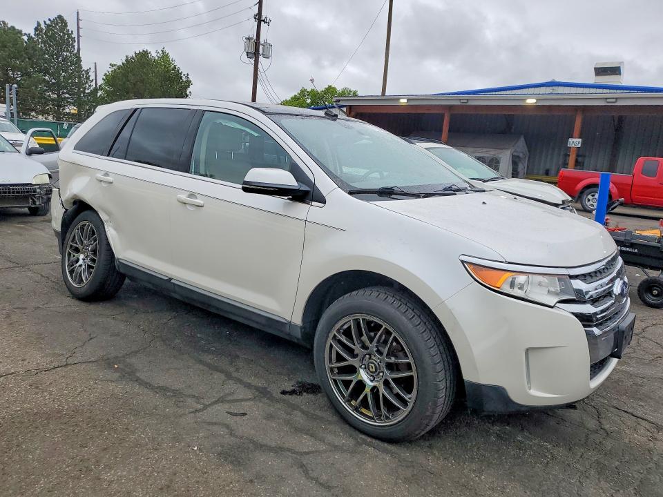 2013 Ford Edge VIN 2FMDK4KC0DBA79938 COPART salvage auction — REAR END, Co - Public - Salvage Title, sold $1,200 on 2026-07-02 (photo 4)