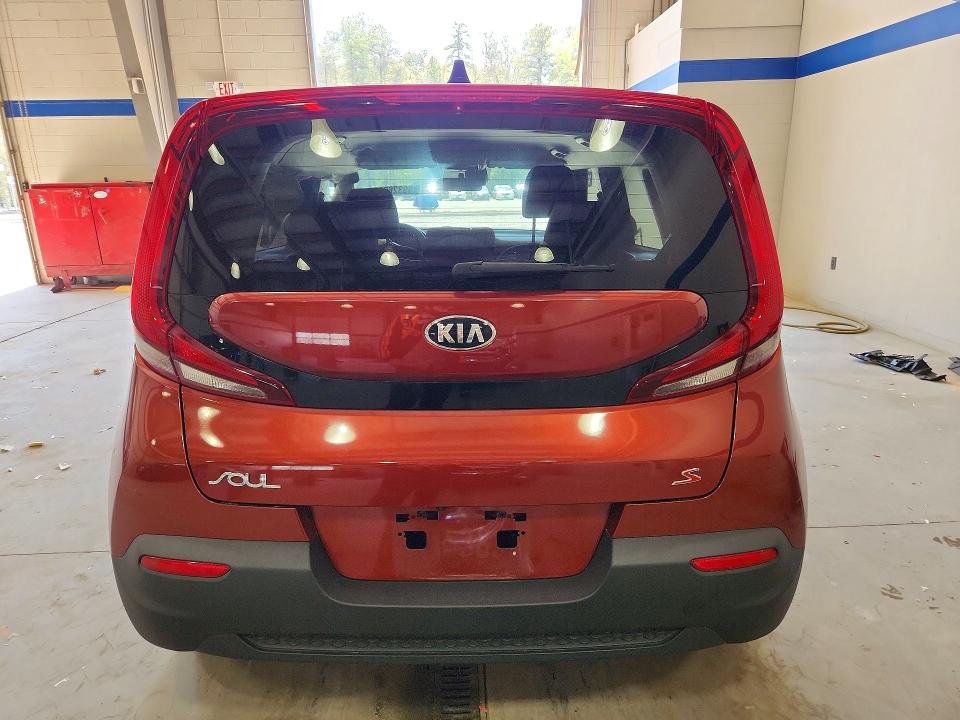 2020 Kia Soul VIN KNDJ23AU3L7122638 COPART salvage auction — FRONT END, Va - Cert Of Title - Salvage, sold $2,000 on 2026-07-24 (photo 6)