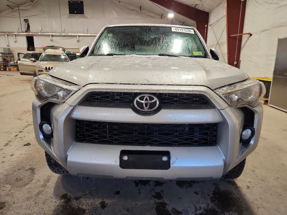 2016 Toyota 4runner VIN JTEBU5JR4G5350652 COPART salvage auction — FRONT END, Vt - Certificate Of Title, sold $9,800 on 2026-07-27 (photo 5)