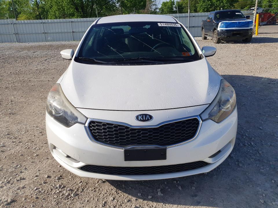 2016 Kia Forte VIN KNAFK5A85G5584024 COPART salvage auction — VANDALISM, Oh - Cert Of Title-Salvage, sold $1,050 on 2026-07-31 (photo 5)