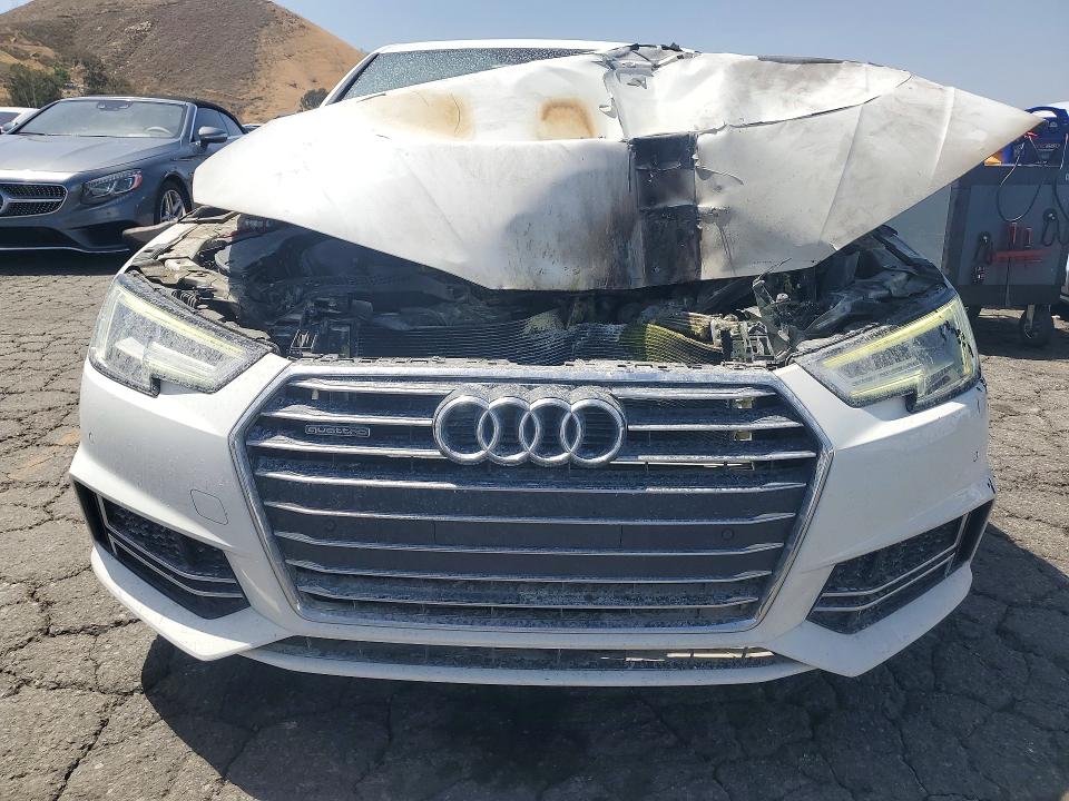 2018 Audi A4 VIN WAUENAF49JA120461 COPART salvage auction — FRONT END, Ca - Salvage Certificate, sold $1,700 on 2026-07-09 (photo 5)