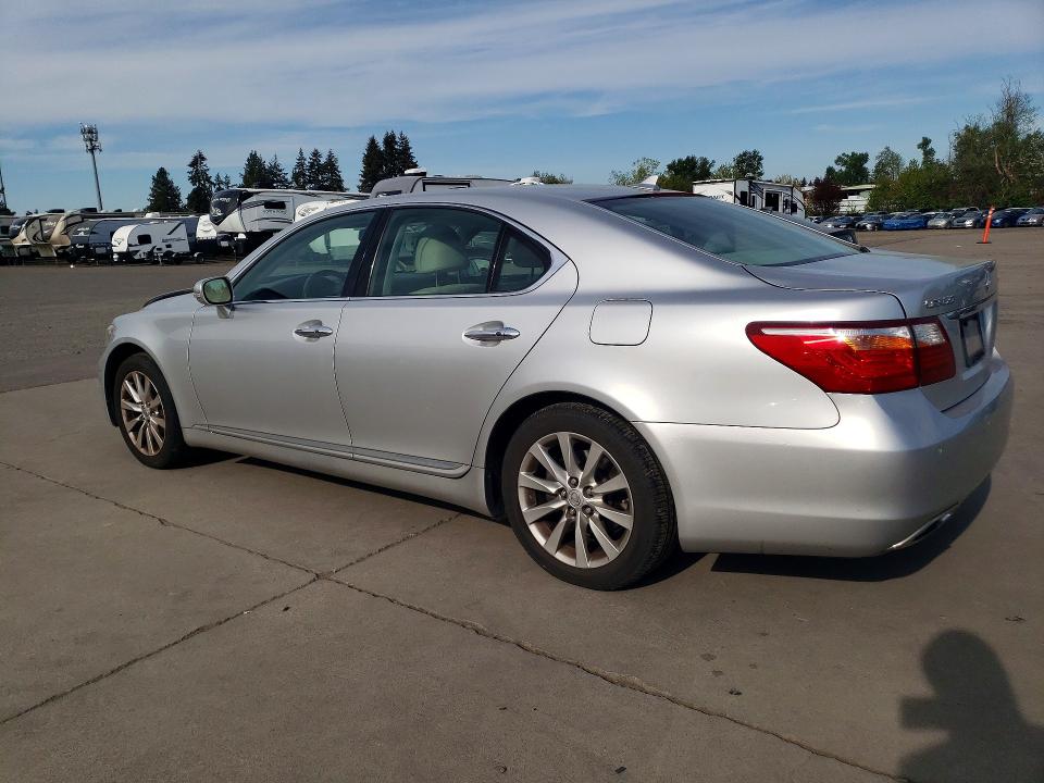 2010 Lexus Ls 460 VIN JTHBL5EF5A5093031 COPART salvage auction — FRONT END, Or - Salvage Title Certificate, sold $1,500 on 2026-07-03 (photo 2)