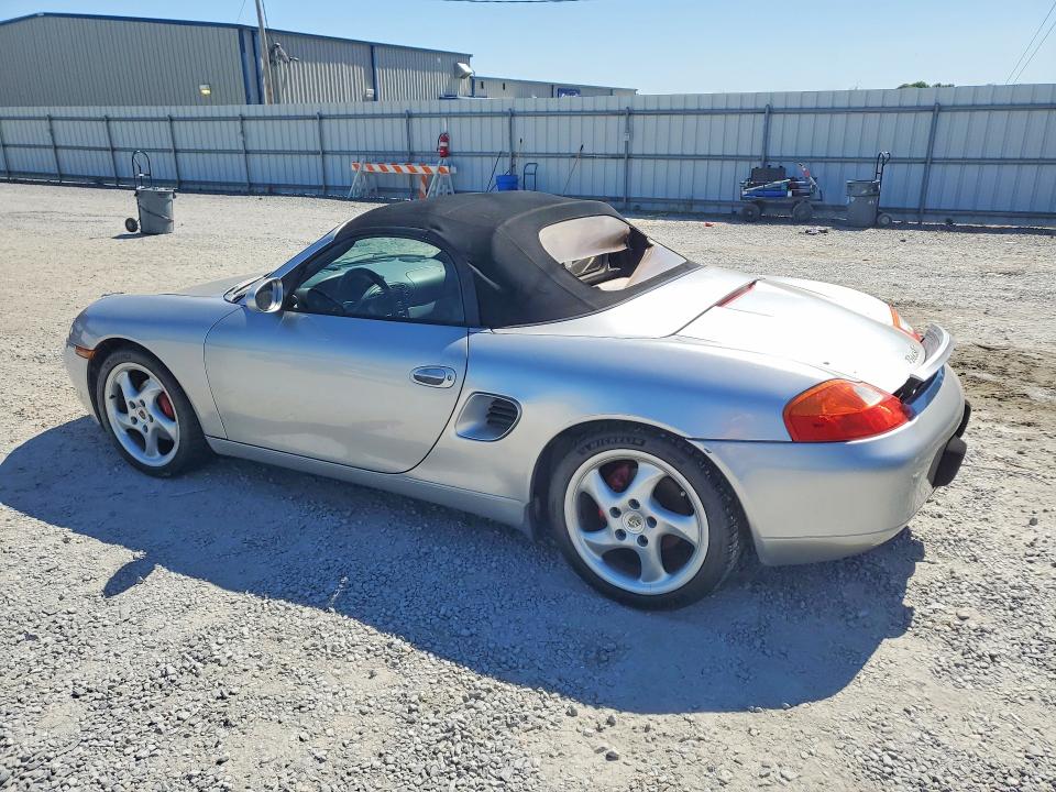 2002 Porsche Boxster VIN WP0CA29842U621011 COPART salvage auction — REAR END, NC - DEALER ONLY CLEAN TITLE, sold $2,350 on 2026-07-22 (photo 2)