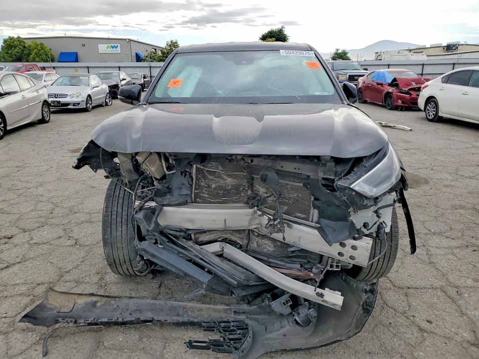 2023 Toyota VIN 5TDKDRBH1PS038932 COPART salvage auction — FRONT END, Ca - Salvage Certificate, sold $7,500 on 2026-07-10 (photo 5)