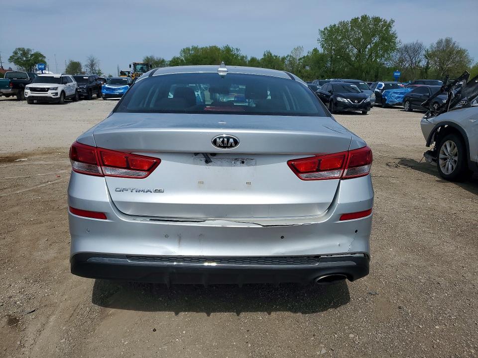 2019 Kia Optima VIN 5XXGT4L3XKG275816 COPART salvage auction — FRONT END, Ia - Salvage W/Salvage History, sold $1,500 on 2026-07-06 (photo 6)