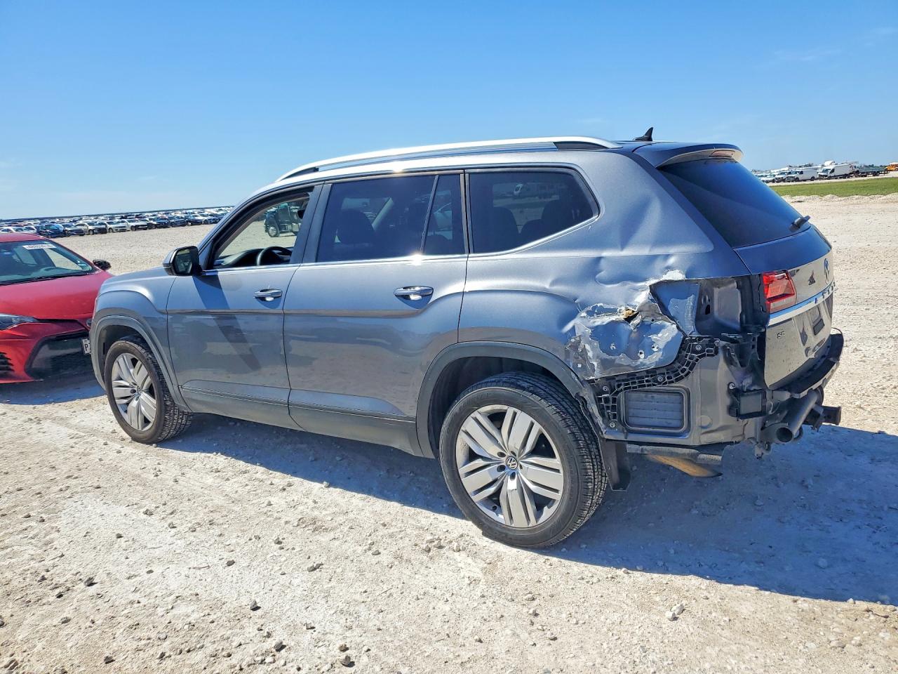 2019 Volkswagen Atlas VIN 1V2UR2CA1KC578082 COPART salvage auction — Rear End, TX - CERTIFICATE OF TITLE, sold $5,100 on 2026-07-09 (photo 2)