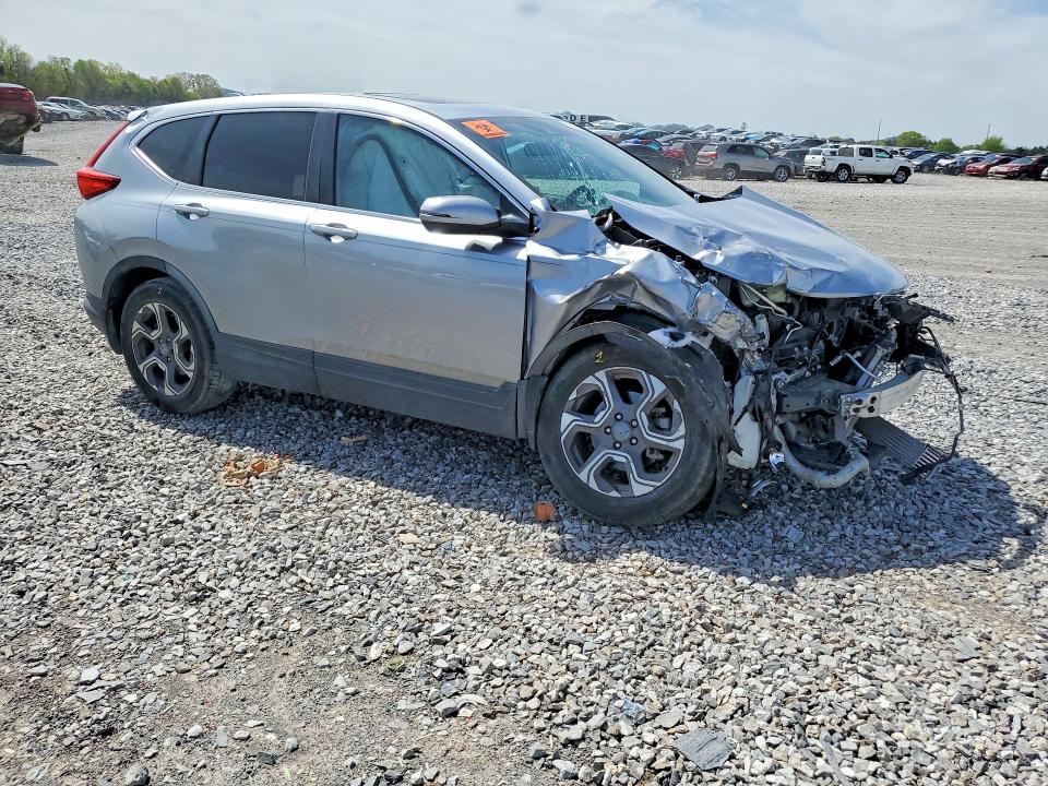 2017 Honda Cr-v VIN 7FARW1H52HE037046 COPART salvage auction — FRONT END, Tn - Salvage Certificate, sold $3,750 on 2026-07-28 (photo 4)