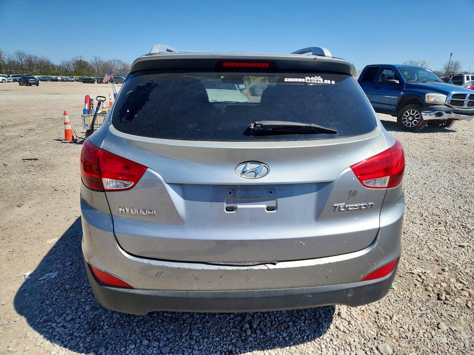 2012 Hyundai Tucson VIN KM8JU3AC2CU496950 COPART salvage auction — FRONT END, TX - CERTIFICATE OF TITLE, sold $1,050 on 2026-07-02 (photo 6)