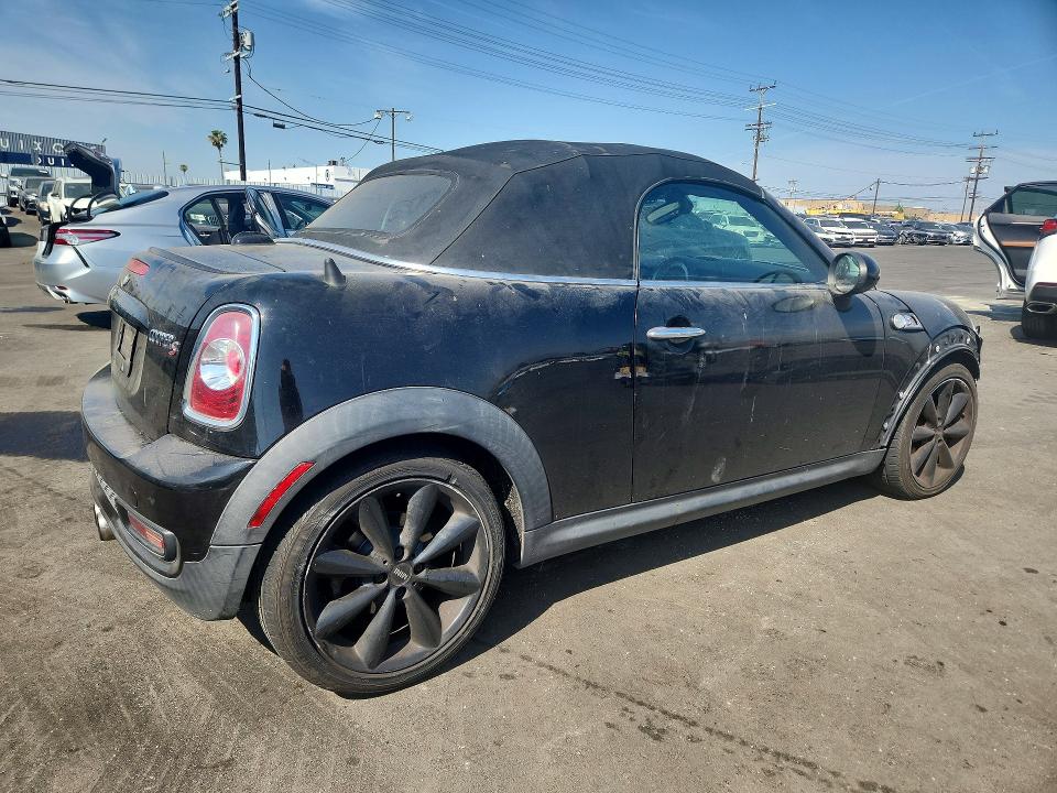 2014 Mini Cooper VIN WMWSY3C59ET594729 COPART salvage auction — FRONT END, Ca - Salvage Certificate, sold $450 on 2026-08-12 (photo 3)