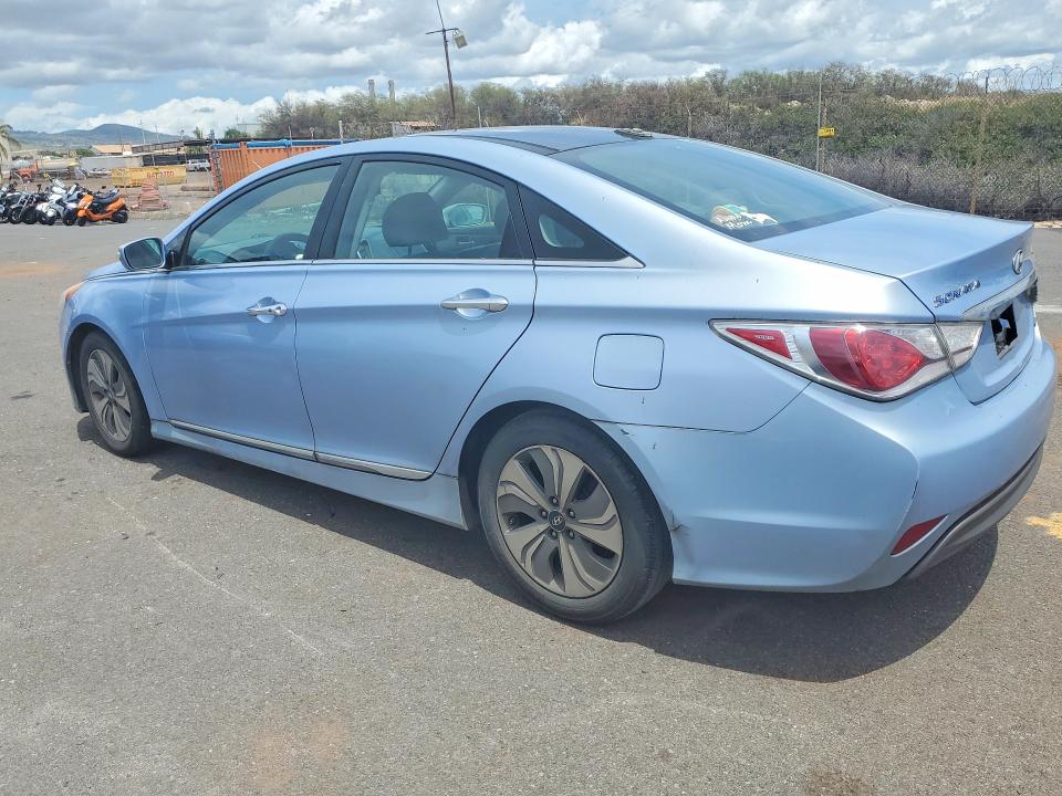 2014 Hyundai Sonata VIN KMHEC4A43EA106638 COPART salvage auction — FRONT END, Hi - Certificate Of Title, sold $2 on 2026-07-20 (photo 2)