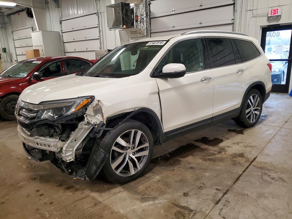 2018 Honda Pilot VIN 5FNYF6H96JB070077 — COPART salvage auction photo